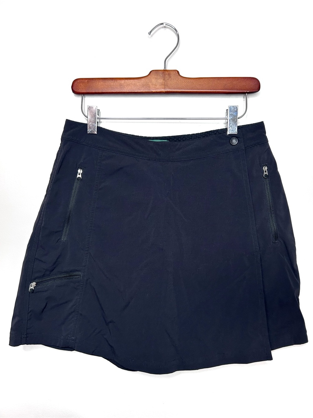 L.L. Bean Skort Women’s 6 Black Skirt Shorts Active Athletic